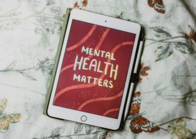 Mental health awareness tablet