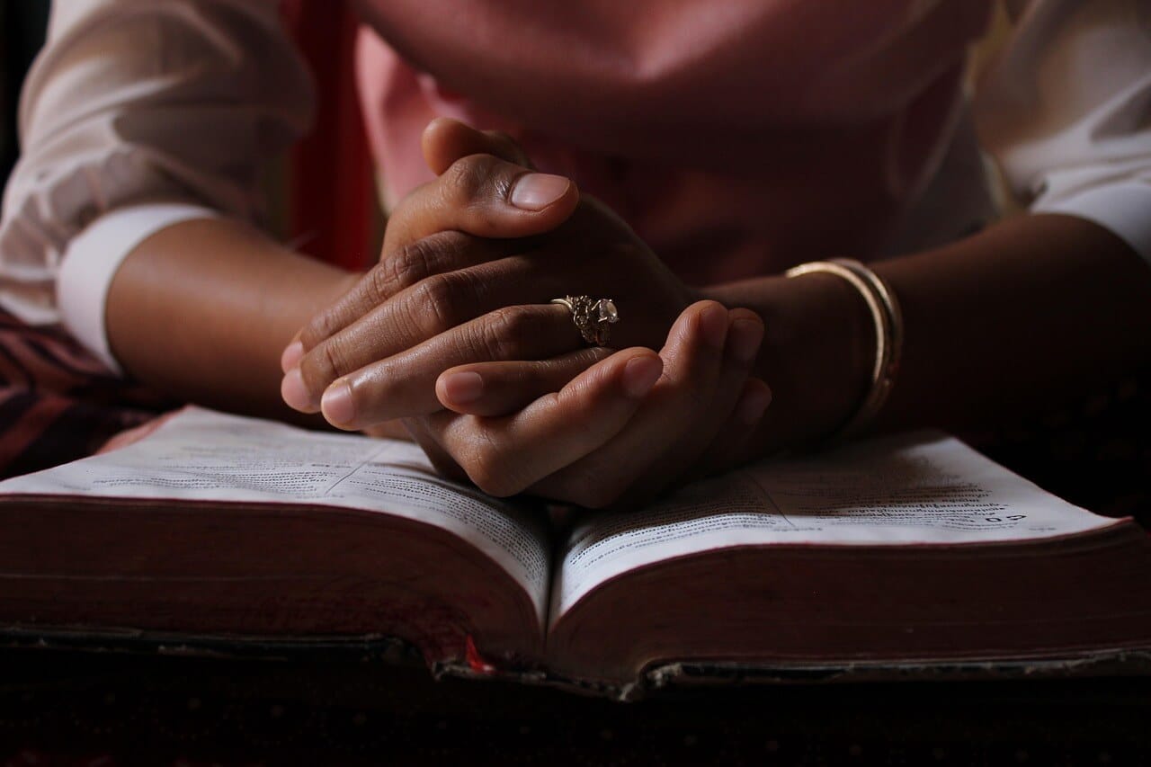 praying over scripture