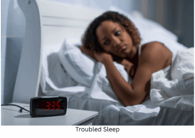 troubled sleep