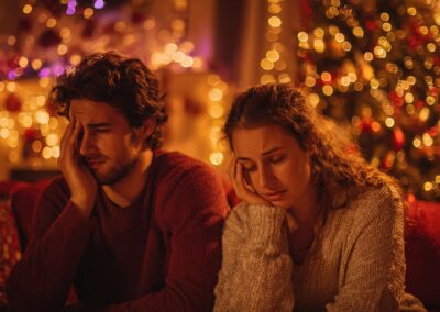 holiday conflict between a couple