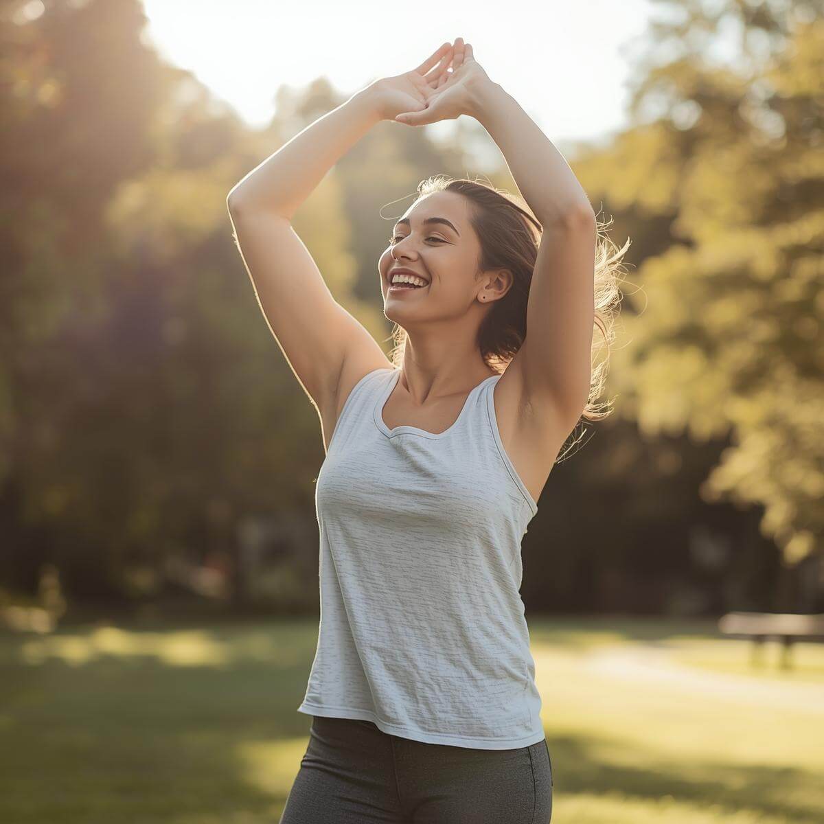 gentle, happy movement