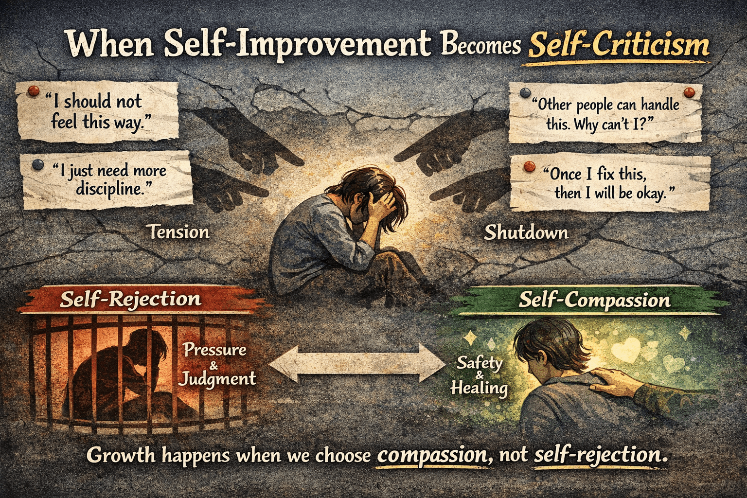 when self improvement becomes self criticism 