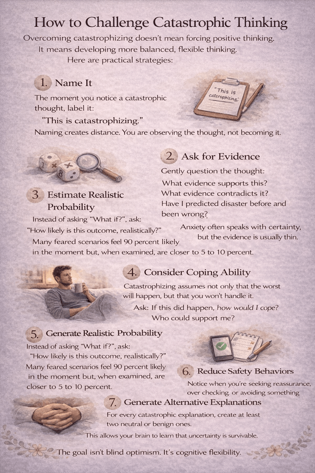 Challenging catastrophic thoughts