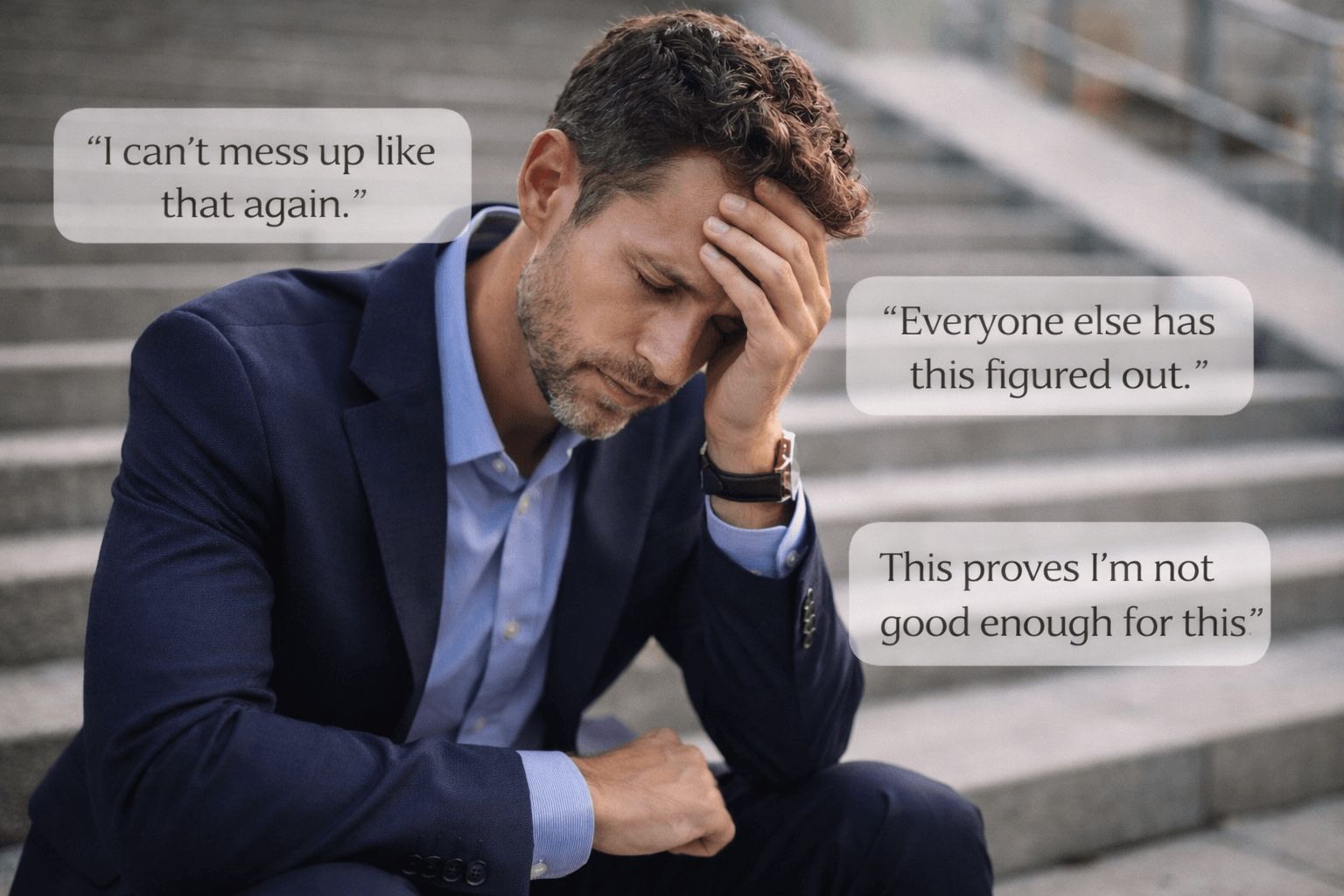 voices in your head after you fail