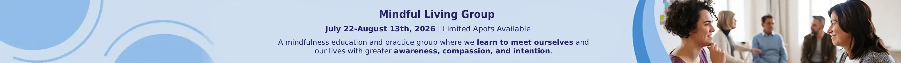 Cascade Counseling Banner - Mindful Living Group Cascade Counseling Banner - Mindful Living Group