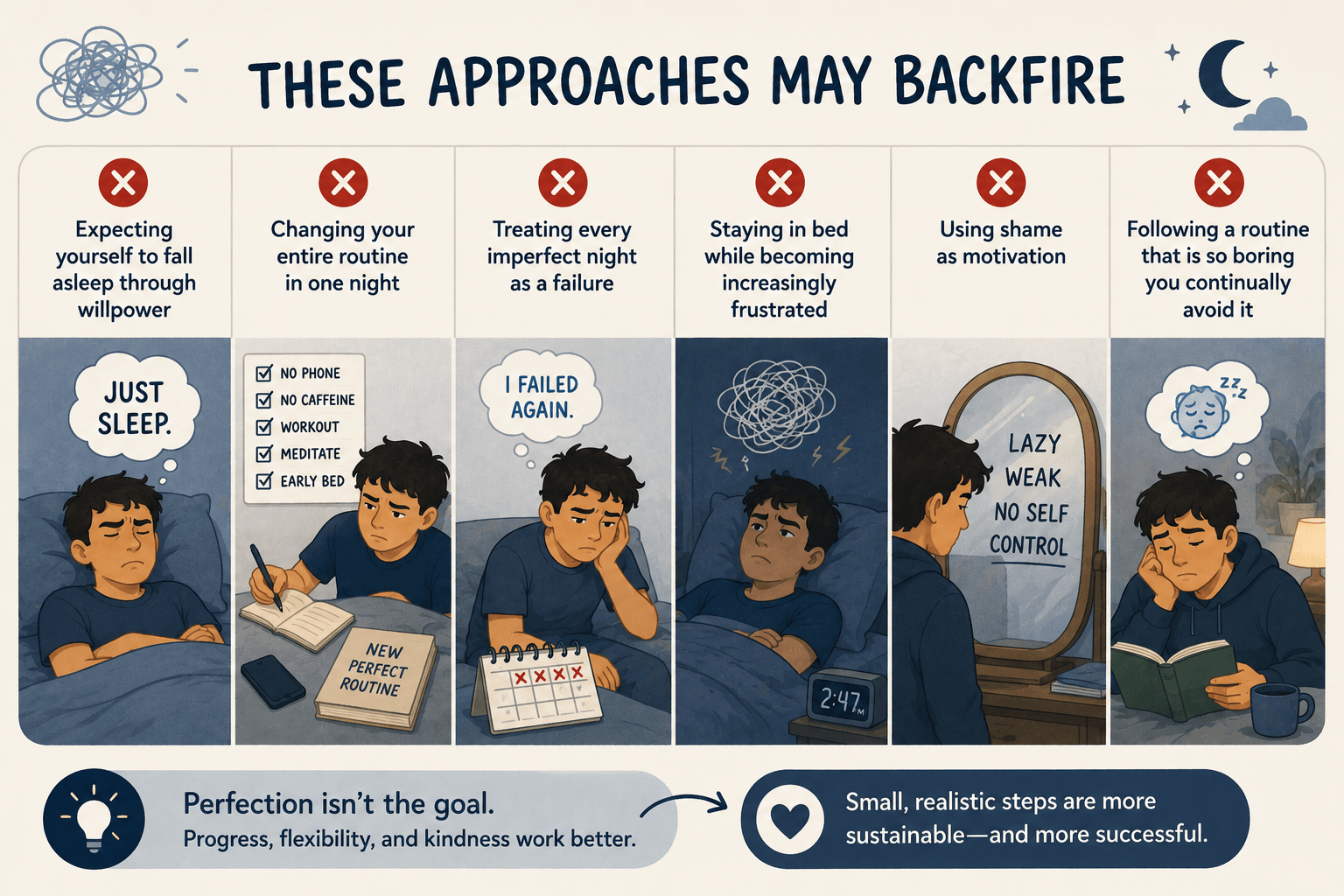approaches that. might backfire for sleep and adhd
